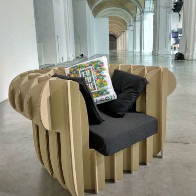 Кресло с подушками, Крафт